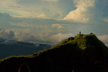 View from Mt Batur Bali