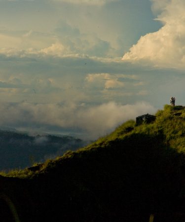 View from Mt Batur Bali
