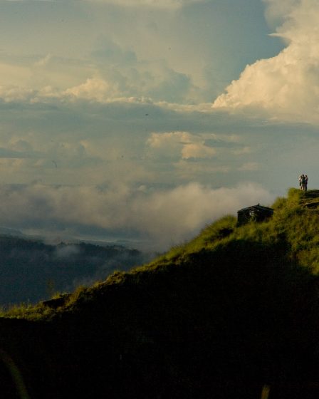 View from Mt Batur Bali
